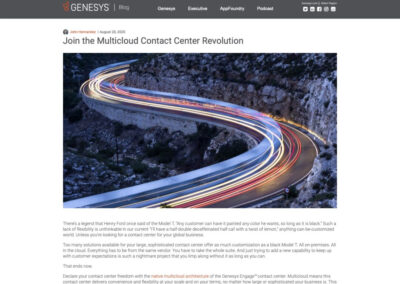 Genesys Blog